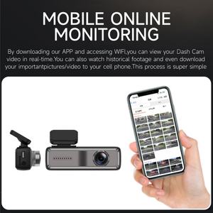 Cámara para Auto con WIFI, DVR, Sensor G, Grabador de Video, Visión Trasera, Doble Lente HD, Grabación Cíclica de 24H - Product Image 3