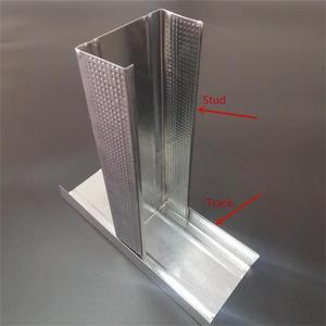 Assemblage de quille légère en acier galvanisé de haute qualité avec grille en métal de quille de Cassette de barre triangulaire pour composants de grille de plafond - Product Image 2
