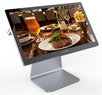 Matériel de point de vente pour restaurant BUSIN, tablette Android avec imprimante thermique, écran LCD TFT 15 pouces, garantie 1 an