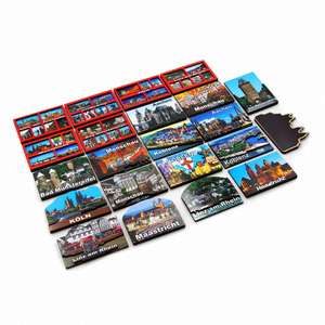 Manufacturer Oem Cartoon Photo Metal Glass Rubber Wooden Customized Magnet <b>Fridge</b> - Product Image 4