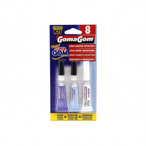 กาวน้ำ GOMAGOM N.8 BL 3 CIANO ชุดขายส่ง รวมกาวเจล Ciano และ Limphia - Product Image 2