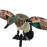 Leurre de Canard Sarcelle Motorisé DC 6V avec Ailes Rotatives pour Chasse au Dindon, en Plastique HDPE, Télécommandé, Vente en Gros, de Xilei