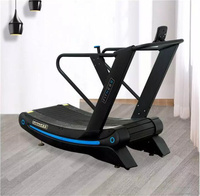Save 20% Factory Cardio Equipment Mini-courbé Non-motorisé Running Machine Tapis de course Vitesse Tapis de course incurvé (Courroie en aluminium)