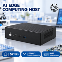 Host Komputasi AI Edge untuk Sistem Persepsi, Mini PC Industri dengan Bandwidth Memori 100GB/s