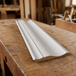Rodapié de Pino Blanco Imprimado a Medida para Proyectos de Construcción, Rodapié Pre-Imprimado de Fácil Instalación, Venta al por Mayor - Product Image 4