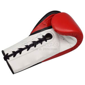 ถุงมือชกมวยหนัง PU 8ออนซ์และ14ออนซ์ผลิตจากมืออาชีพถุงมือฝึกการต่อสู้ลูกไม้พิมพ์ลายอุปกรณ์ศิลปะการต่อสู้ - Product Image 5