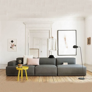 Divano Componibile Moderno a 3 Posti in Tessuto <span class=keywords><strong>Rosa</strong></span>, Dimensioni Personalizzabili per Uso Scolastico e Parchi - Product Image 3