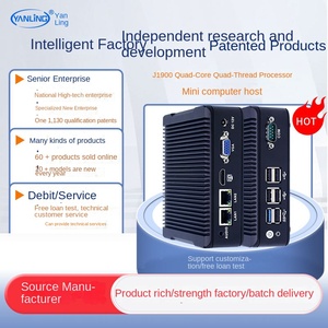 Yanling N3 komputer industri Mini J1900 Host tanpa kipas daya rendah <span class=keywords><strong>DDR3</strong></span> RAM rilis baru Host industri tertanam kecil - Product Image 2