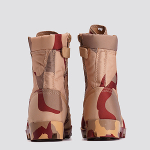 DSF35 Camouflage Tactical <b>Boots</b> Tan High Top Outdoor All Seasons Waterproof Canvas <b>Hiking</b> <b>Boot</b> - Product Image 5