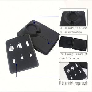 Premium EVA Black Shirt <b>Storage</b> Bag Case Anti-Wrinkle Travel Display Garment Bag 3D Ventilation Waterproof for <b>Suitcase</b>/Closet - Product Image 6