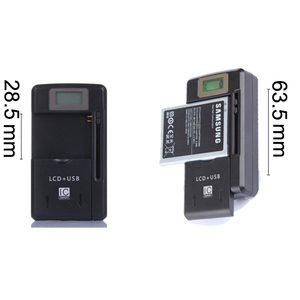 Sạc pin điện thoại di động D1092 màn hình LCD, pin Lithium SS-8/SS8, sạc pin đa năng với cổng USB - Product Image 4