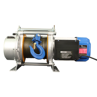 Palans électriques multifonctionnels en aluminium de marque Hanxiang, 220V, palan domestique 1t, petit palan électrique à câble métallique, 1-100M