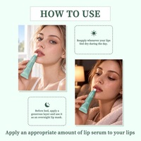 NICE FACE Renewing Dew Lip Serum Dengan Panthenol PDRN Memperbaiki Bibir Kering dan Pecah-Pecah Serum Perawatan Bibir yang Melembapkan Tahan Lama