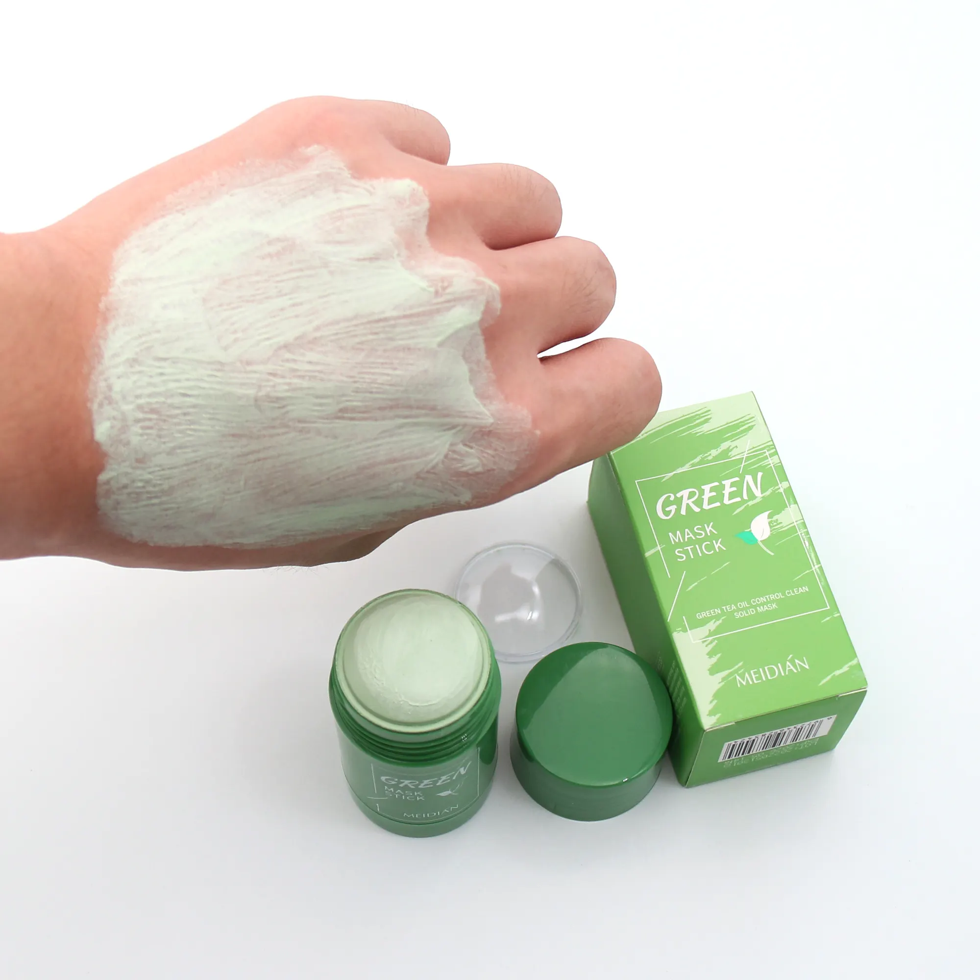 Facial Green Tea Mask Stick Remove Pore Deep Cleansing Moisturizing Peel Off Clay Face Mask
