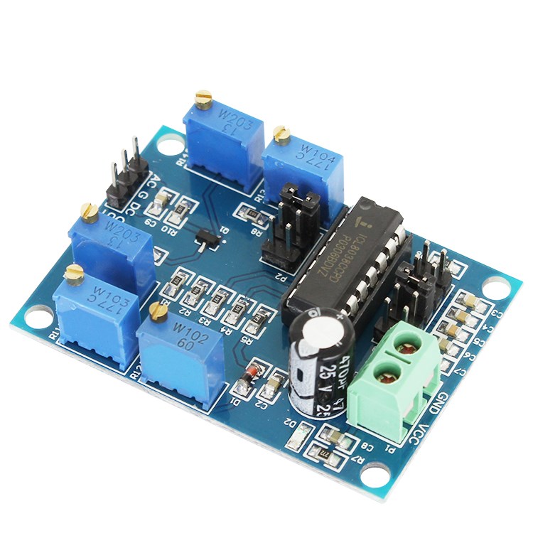 Kit Generatore Di Segnale ICL8038 Fai Da Te - Onda Sinusoidale, Triangolare, Quadra - Modulo 42x58mm 12V - 3