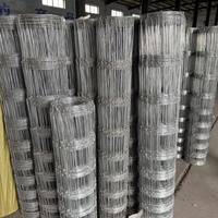 Malla de Alambre Cuadrada de Acero Galvanizado en Caliente de Alta Resistencia para Cercas, Soldadura y Doblado para Ganado, Ovejas y Aves de Corral