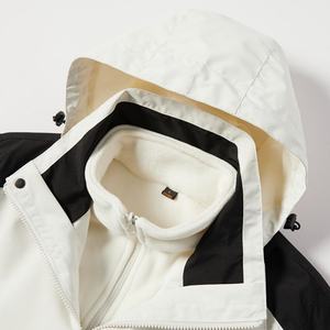 Nouvelle veste de randonnée imperméable trois en un pour homme - Doublure en laine amovible, coupe-vent et chaude, adaptée à une utilisation en extérieur - Product Image 4