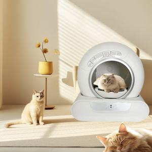 Premium Smart Extra Large automatique autonettoyant bac à <span class=keywords><strong>litière</strong></span> pour <span class=keywords><strong>chat</strong></span> silencieux moteur rouleau plateau boîtier contrôle des odeurs accessoire chats - Product Image 5