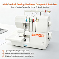 BT-703 domestique Mini surjet Machine à coudre ménage pour usage domestique mini machine à coudre à la main portable