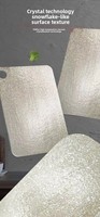 Talenan Dapur Anti Bakteri Titanium Kelas Medis, Bentuk Persegi Dua Sisi, Ultra Ringan, Bahan Makanan, Tidak Beracun
