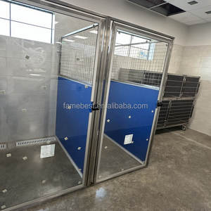 נירוסטה 304 בתים כלב עם סגירת כפתור דפוס מוצק לשימוש פנימי - Product Image 3