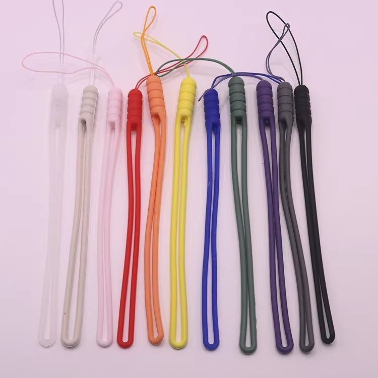 Durable Silicone Lanyard with USB Torch Drink Bottle Strap Mobile Phone Straps with Durable Rubber Sling Image 4