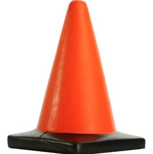 Cadeaux promotionnels avec logo personnalisé Peluche en forme de cône en mousse de PU Balle anti-stress unisexe pour soulager le stress - Product Image 2