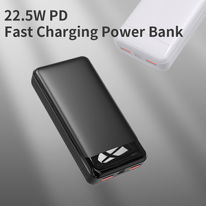 Batterie externe haute capacité avec entrée Type C, 20000 mAh, double USB PD 22,5 W, pour l'extérieur - Product Image 2