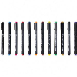 Juego de 12 Bolígrafos de Punta Fina de Colores, Marcadores y Bolígrafos Fineliner para Planificador, Dibujo Artístico, Toma de Notas y Calendario - Empaquetados Individualmente - Product Image 3