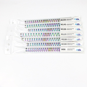 Custom OEM High Pressure Galvanizing <strong>Color</strong> Zinc <strong>Plated</strong> Steel Long <strong>Compression</strong> Coil <strong>Springs</strong> - Product Image 4