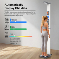 Nueva báscula de medición digital de altura y peso de acero, soporte OEM y ODM personalizado