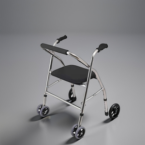 Stable Walker for Elderly Walking Stand Foldable Easy Control Walking Aids Medical Walkers Equipment - Product Image 6