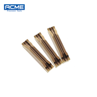 Plaquette de rainurage en carbure revêtue PVD OEM N123J2-0500-0002-CM N123J2-0500-0004-GM pour outil de rainurage de tour CNC