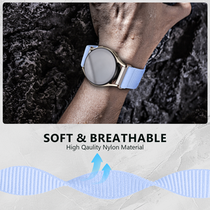 Bracelet de <span class=keywords><strong>montre</strong></span> élastique de haute qualité 20 mm, style ceinture de sécurité, pour femmes et hommes, double bracelet de <span class=keywords><strong>montre</strong></span> 20 mm en nylon - Product Image 5