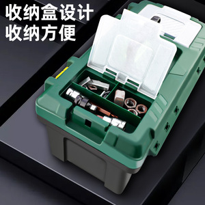 Boîte à outils en plastique Tuosen, profondeur 300 mm, étanche, organisateur de rangement portable pour la maison et l'atelier - Product Image 5