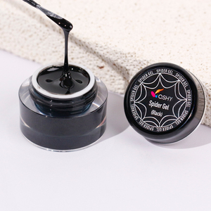 Smalto Semipermanente UV 5ml Effetto <span class=keywords><strong>Ragnatela</strong></span> Rossa, Non Tossico, Resina Polimerizzabile UV, Certificato CE, Lunga Durata 3-4 Settimane, Facile da Applicare, Effetto Filo di Spago, Fai da Te - Product Image 1