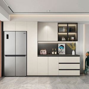 Refrigerador de Madera en Mueble Estilo Italiano, Aparador de Lujo - Product Image 2