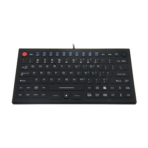<strong>Mini</strong> Industrial Medical Silicone Backlight <strong>Keyboard</strong> with Built-in <strong>Mouse</strong> - Product Image 3