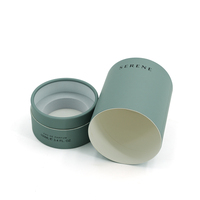 Boîtes en carton circulaires rondes personnalisées Emballage de boîte-cadeau en papier pour bijoux parfum fleur
