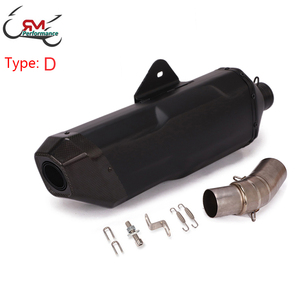 Kit d'échappement Slip-on pour moto, Tube de liaison central 51mm, silencieux d'échappement pour <span class=keywords><strong>BMW</strong></span> <span class=keywords><strong>R1250R</strong></span>/RS/RT/GS R1250GS ADV 2019 2020 - Product Image 6