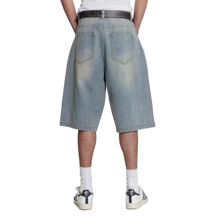 Custom Summer Streetwear Vintage Short Half Pants Loose Work 
