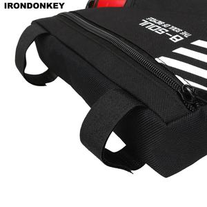 IRONDONKEY Bicycle100 % bolsa de bicicleta impermeable Bolsa De Teléfono triángulo haz sillín tubo bolsa bicicleta de montaña Kit de <span class=keywords><strong>herramientas</strong></span> y soporte para botella de agua - Product Image 3