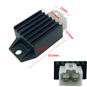 Rectificador de Motocicleta Motochi 12V JH70, Regulador de Voltaje de Silicio de 4 Cables para Accesorios Eléctricos de Motocicletas Underbone - Product Image 4