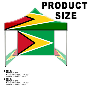 Carpa Hexagonal de Aleación de Aluminio para Exteriores, con Forma de Diamante, para Publicidad y Promoción, con Tela Oxford, Guyana - Product Image 2