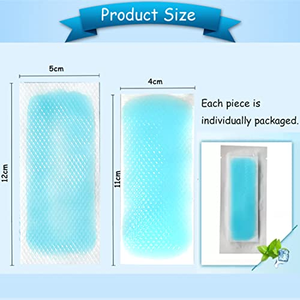 แผ่นแปะลดไข้สำหรับเด็กและผู้ใหญ่ แผ่นเจลลดไข้แบบเย็น - Product Image 2