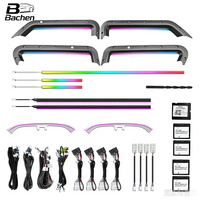 Kit d'éclairage LED intérieur pour Land Rover Defender Station Wagon 110 130 L663 2020+ en fibre de carbone véritable, éclairage d'ambiance