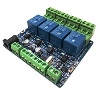 EParthub Modbus Rtu 1/2/4/8-channel 5V/12V modul relai masukan dan output komunikasi RS485/TTL