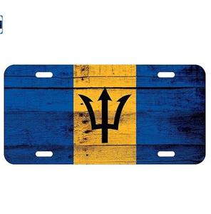 Placa de Matrícula de Aluminio con la Bandera de Antigua y Barbuda, 6 x 12 Pulgadas, Cubierta Metálica para Placa de Matrícula Delantera de Coche, Accesorio Decorativo para Coche - Product Image 4