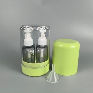 Set di Flaconi da Viaggio Ricaricabili 2 in 1 in Plastica Vuoti <span class=keywords><strong>per</strong></span> Signore, Kit di Flaconi da Viaggio Antigoccia <span class=keywords><strong>per</strong></span> Shampoo, Lozioni e <span class=keywords><strong>Liquidi</strong></span> in <span class=keywords><strong>Aereo</strong></span> - Product Image 6