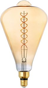 Lampadine Vintage a Led Oversize ST164 <span class=keywords><strong>Dimmer</strong></span> a spirale 2200K <span class=keywords><strong>lampadina</strong></span> gigante a filamento morbido <span class=keywords><strong>lampadina</strong></span> a Led speciale - Product Image 3